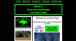 Desktop Screenshot of blackstreeandlandscape.com