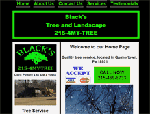 Tablet Screenshot of blackstreeandlandscape.com